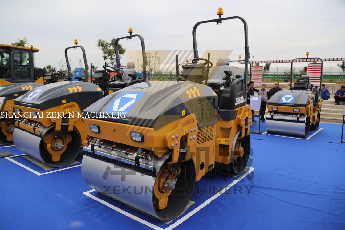 4 tonnes XCMG XMR403 rouleau vibrant léger Chine étape III