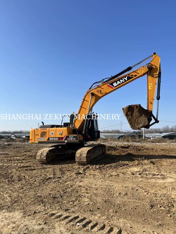 2019 Sany SY215C Excavator 21 Tonnes Basse Heures Le meilleur choix pour le secteur de la construction