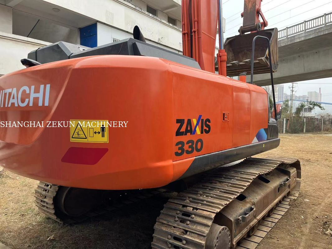 2022 Hitachi ZX330-5A Excavateur avec 2968 heures de pression hydraulique 34,3 MPa Longueur de la tige 6,5 M