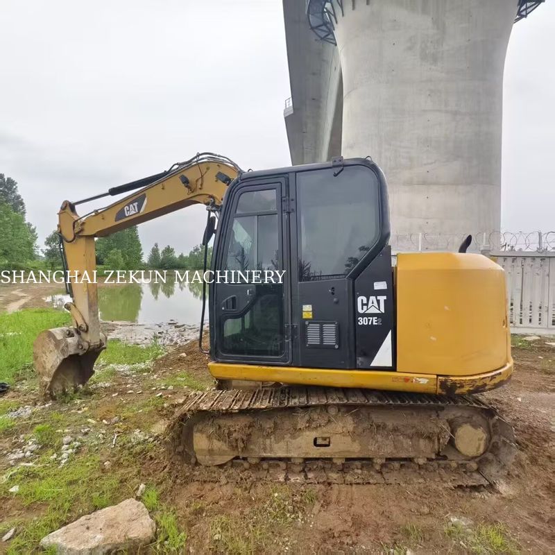 2017 CAT 307E2 Excavatrice 12544 heures Hauteur de déversement maximale 070 mm Pression hydraulique 28 MPa