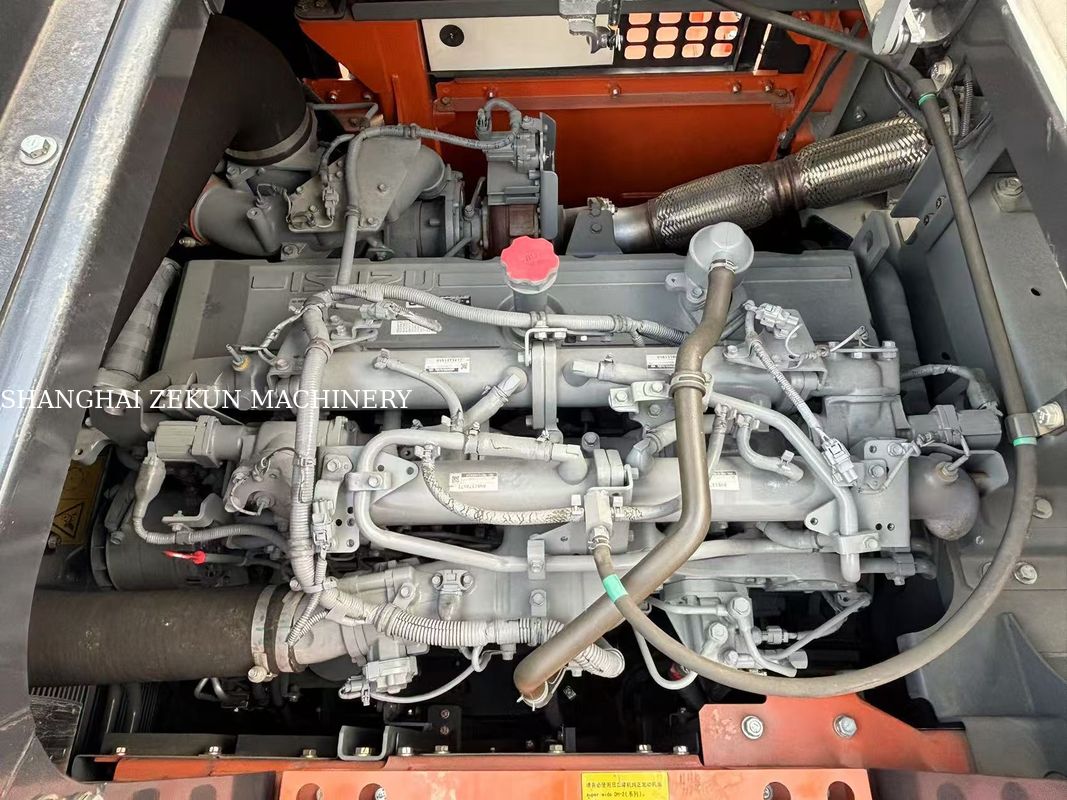 2024 Hitachi ZX520LCH Excavator Max Reach au niveau du sol 12 déplacement 15,68 L pour le prochain projet