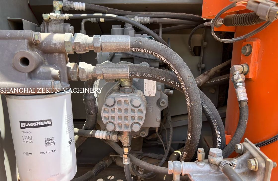 Hitachi ZX120-6 Excavateur 14165h pour les besoins commerciaux Capacité du réservoir de carburant 240 L Pression hydraulique 34,3 MPa