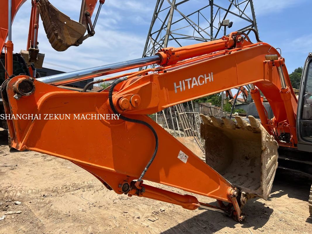 Hitachi ZX120-6 Excavateur 14165h pour les besoins commerciaux Capacité du réservoir de carburant 240 L Pression hydraulique 34,3 MPa