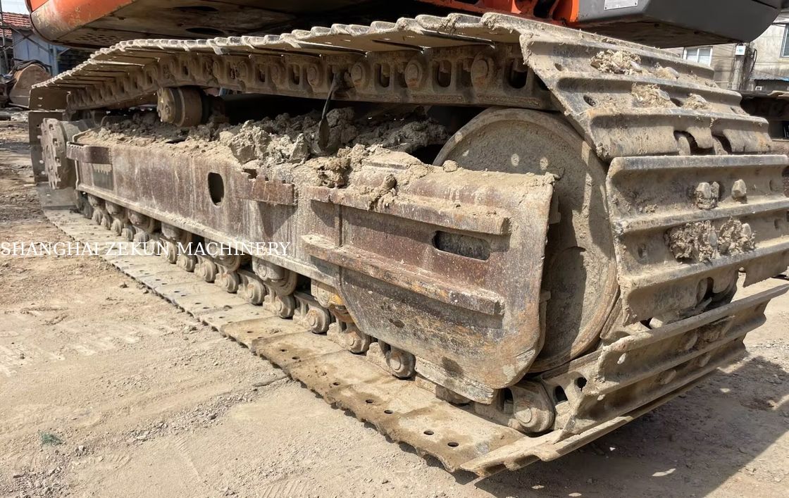 Pelle Hitachi ZX120-6 d'occasion avec bras de 2,5 m et hauteur de déversement maximale de 210 mm, 11158 heures