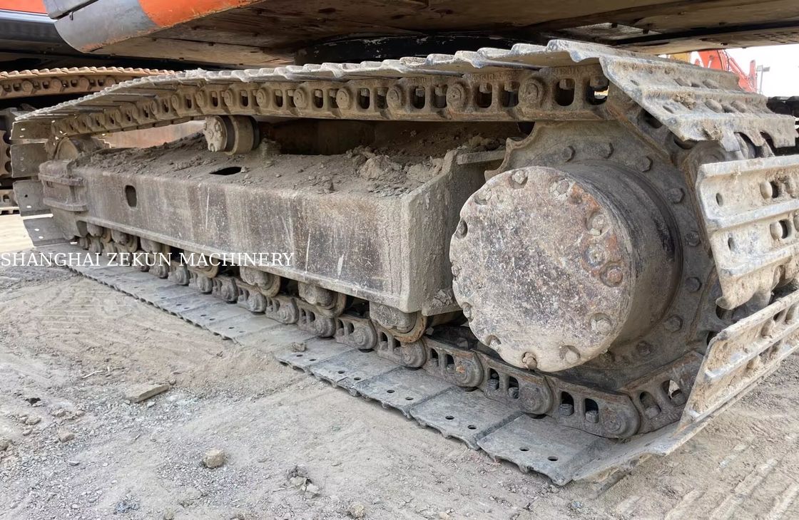 Pelle Hitachi ZX120-6 d'occasion avec bras de 2,5 m et hauteur de déversement maximale de 210 mm, 11158 heures