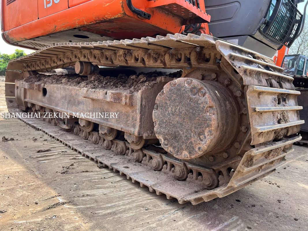 Excavatrice utilisée Hitachi ZX130-6 Avec 11053 heures 4,6m Longueur du boom 34,3 MPa Pression hydraulique